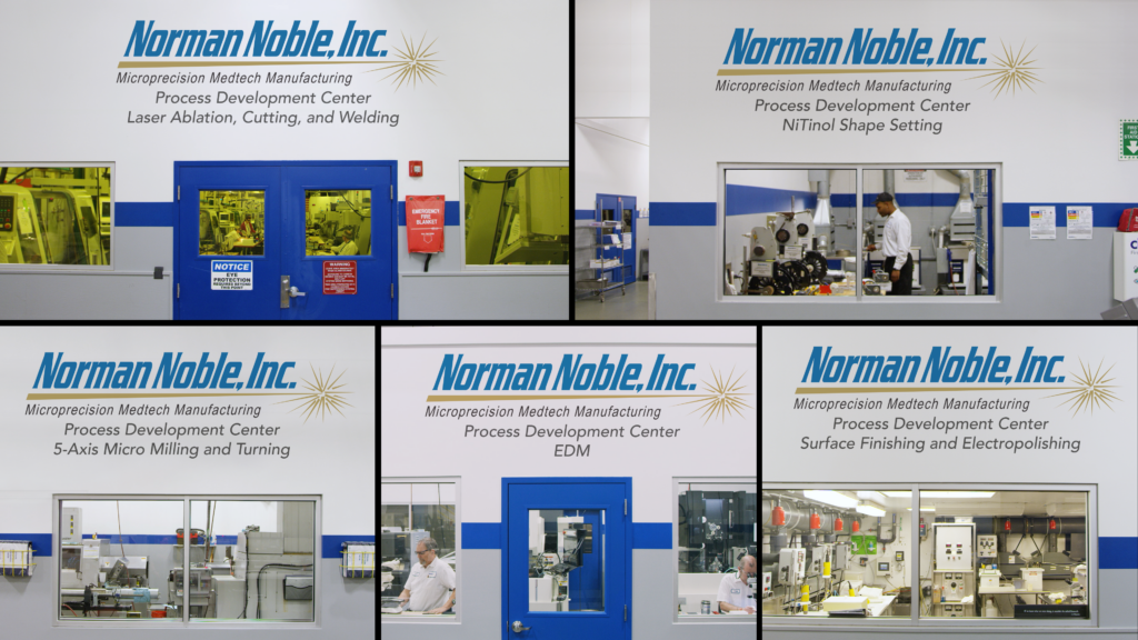 Norman Noble Process Development Centers for medical manufacturing