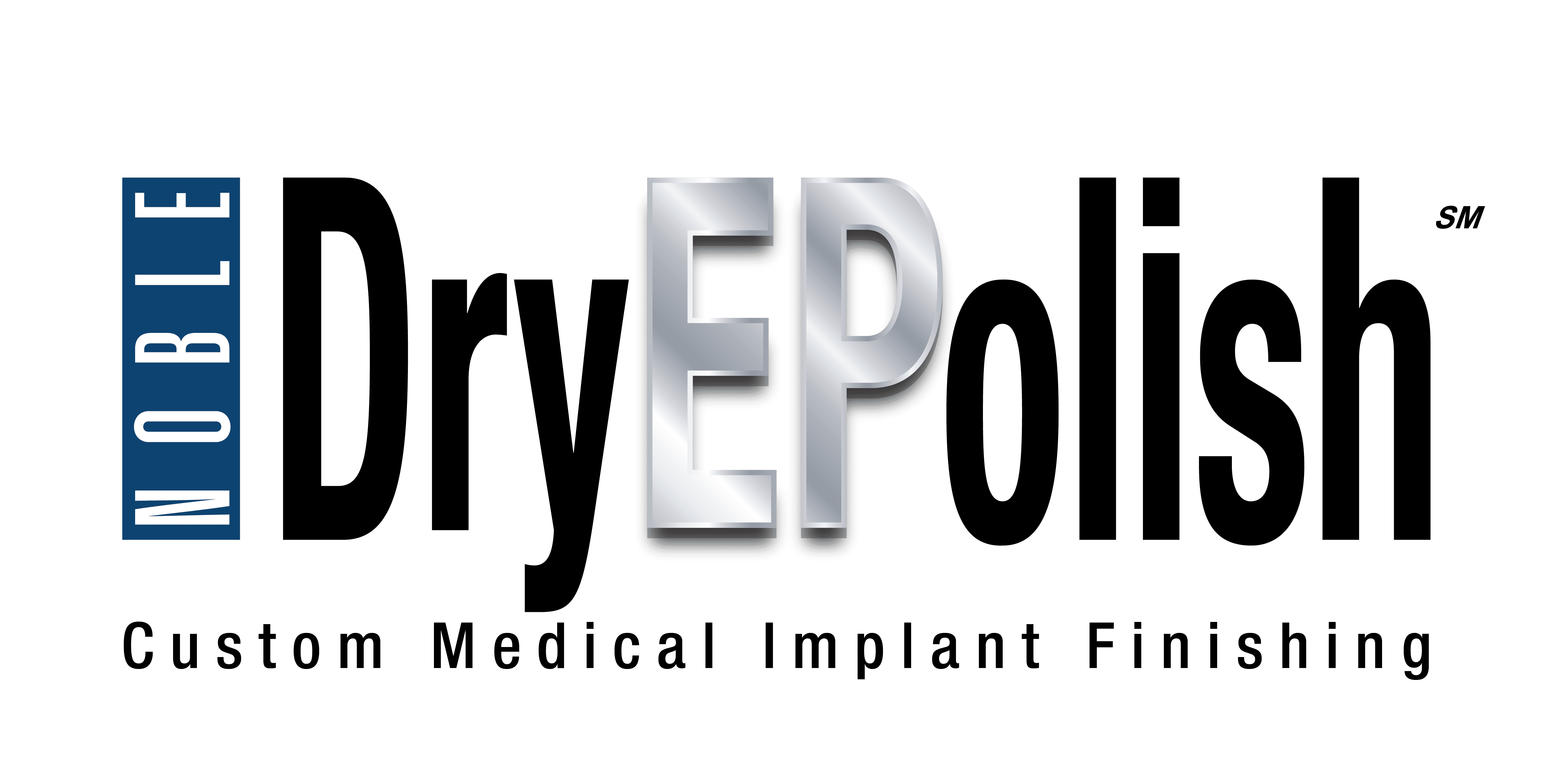 Noble Dry Electropolishing Custom Medical Implant Finishing Technology Logo