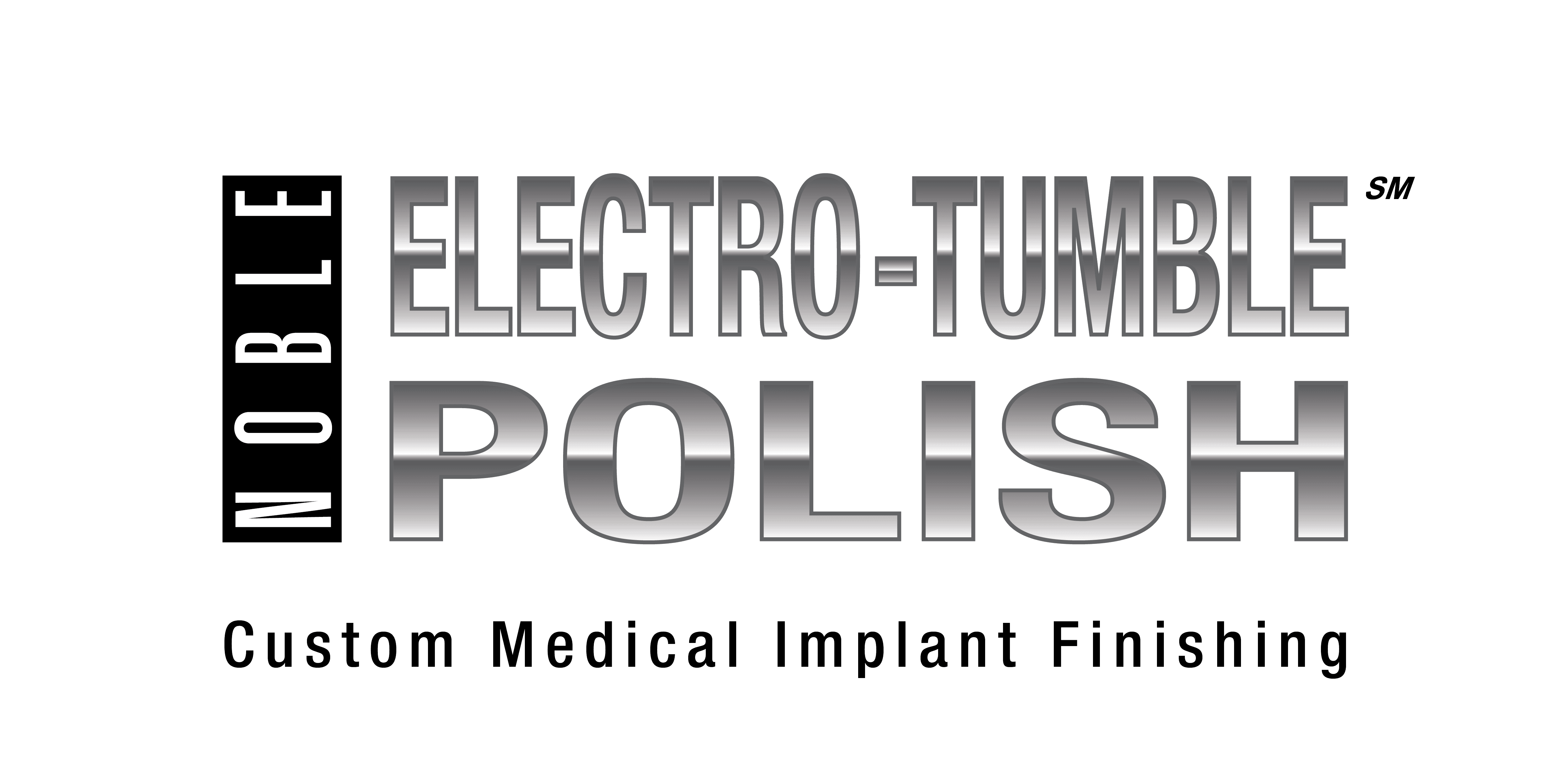 Noble Dry Electropolishing Custom Medical Implant Finishing Technology Logo