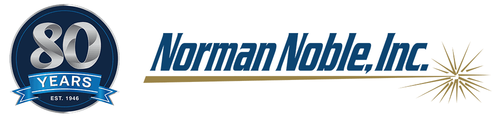 Norman Noble 80th Anniversary logo